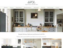 Tablet Screenshot of devolkitchens.co.uk